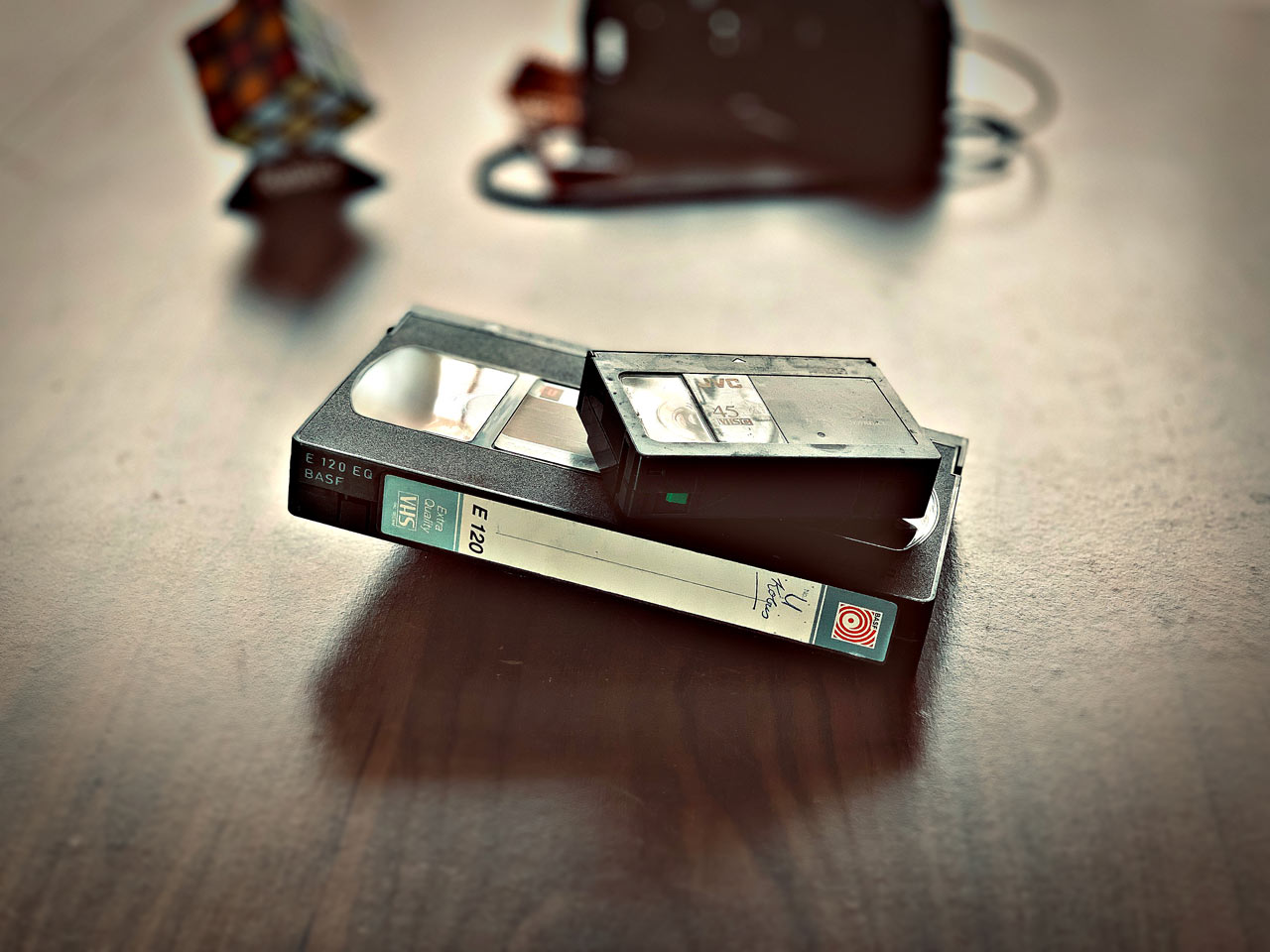 VHS and VHSC Video Tapes